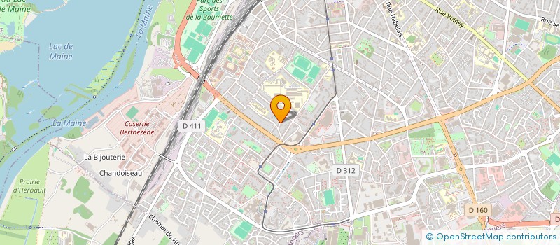 localisation de l'entreprise MONSIEUR HANS-JURGEN BARTELHEIMER à ANGERS