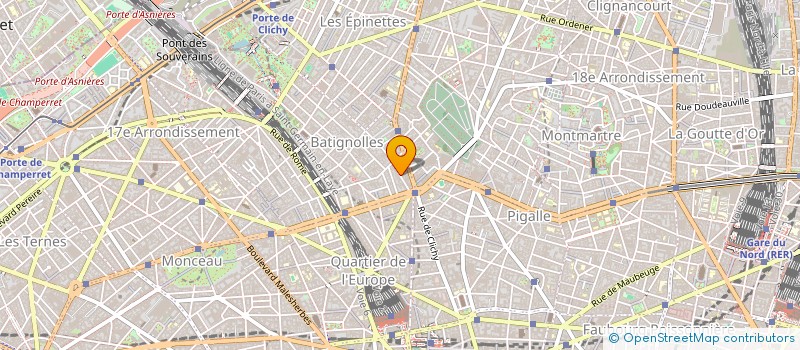 localisation de l'entreprise MONSIEUR HANS-JURGEN LINGE  PARIS