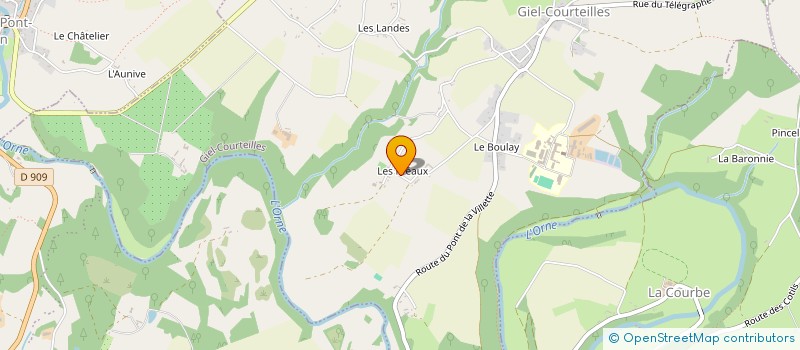 localisation de l'entreprise MONSIEUR HANS-JURGEN SCHNEIDER à GIEL-COURTEILLES