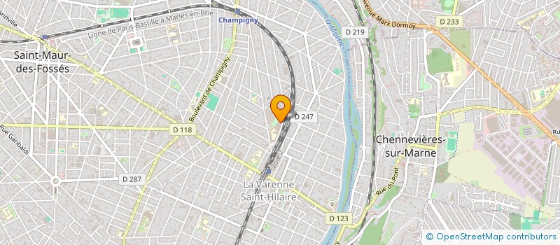 localisation de l'entreprise MONSIEUR HANS KELLY KOUNOUDJI à SAINT-MAUR-DES-FOSSES