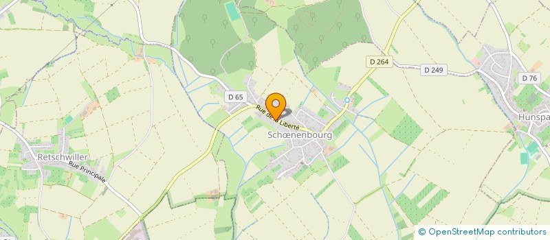 localisation de l'entreprise MONSIEUR HANS KINZLER à SCHŒNENBOURG