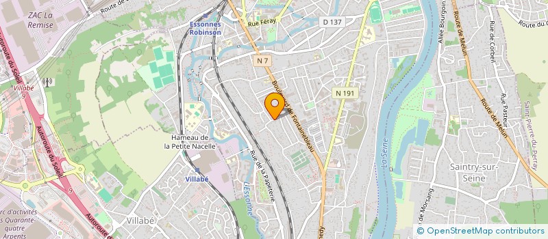 localisation de l'entreprise MONSIEUR HANS KOELHS  VILLABE