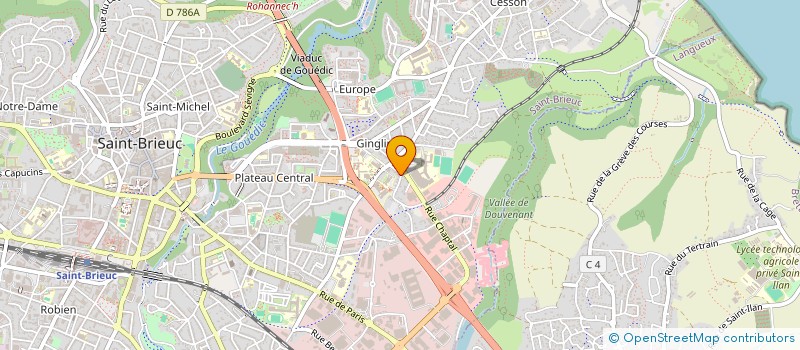 localisation de l'entreprise MONSIEUR HANS LAWTON à SAINT-BRIEUC