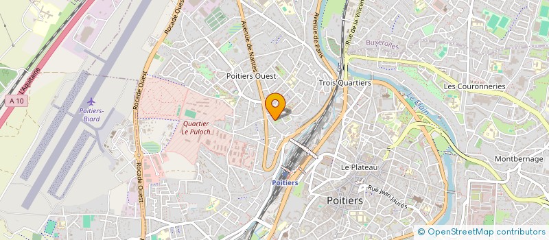 localisation de l'entreprise MONSIEUR HANS LONE SANG  POITIERS