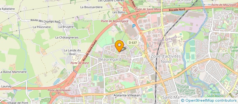 localisation de l'entreprise MONSIEUR HANS MBA MBA à RENNES