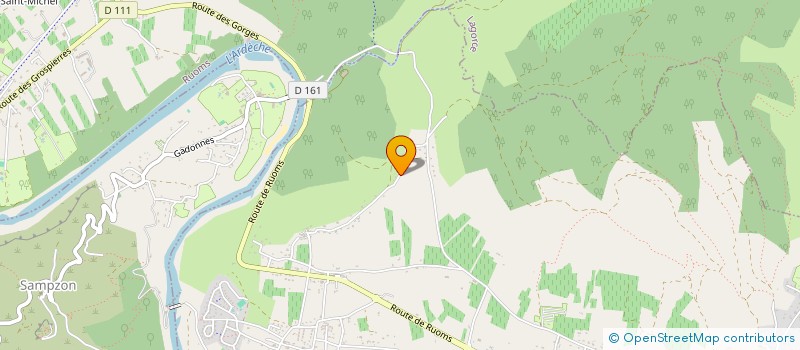 localisation de l'entreprise MONSIEUR HANS MEUTH  VALLON-PONT-D'ARC