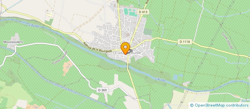 localisation de l'entreprise MONSIEUR HANS MOUNIER  CUXAC-D'AUDE