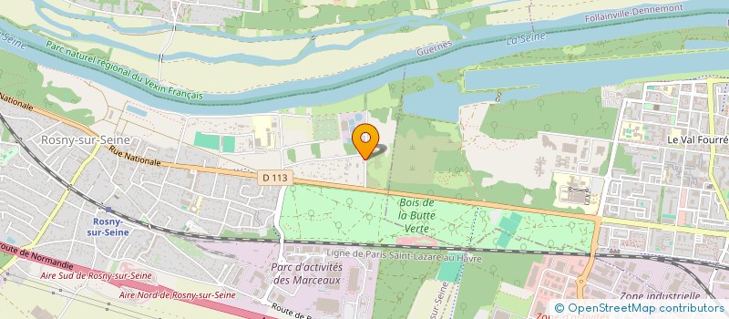 localisation de l'entreprise MONSIEUR HANS NAUMANN  ROSNY-SUR-SEINE