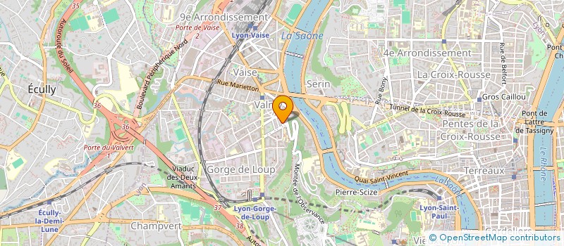 localisation de l'entreprise MONSIEUR HANS-NICOLAS DE BERG DE BREDA  LYON