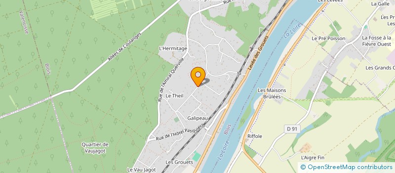 localisation de l'entreprise MONSIEUR HANS ROTTER  BLOIS