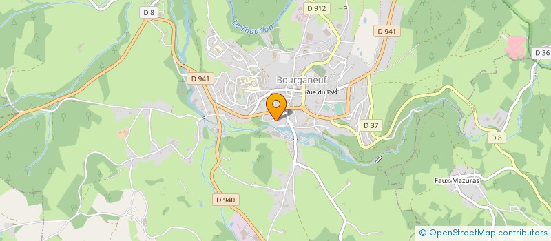 localisation de l'entreprise MONSIEUR HANS TREFFERS  BOURGANEUF