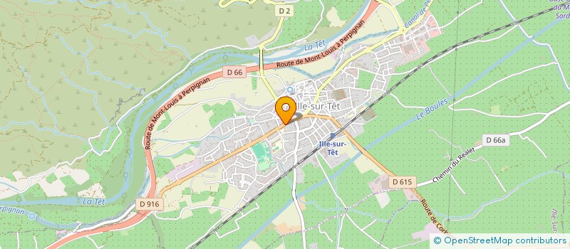 localisation de l'entreprise MONSIEUR HANS VASSEUR à ILLE-SUR-TET