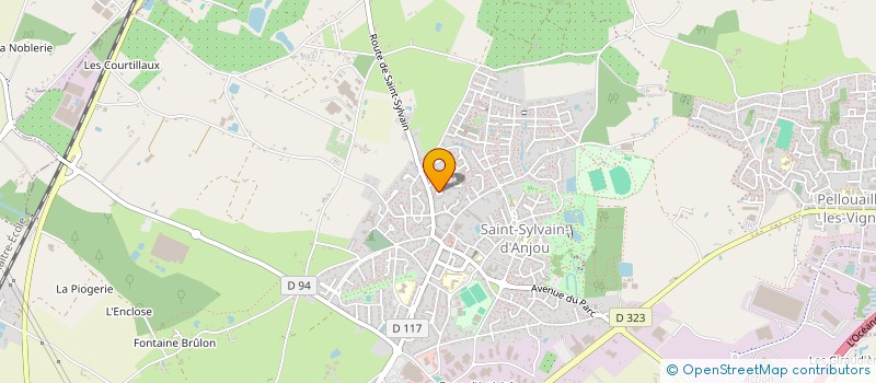 localisation de l'entreprise MONSIEUR HANS VIVION  VERRIERES-EN-ANJOU