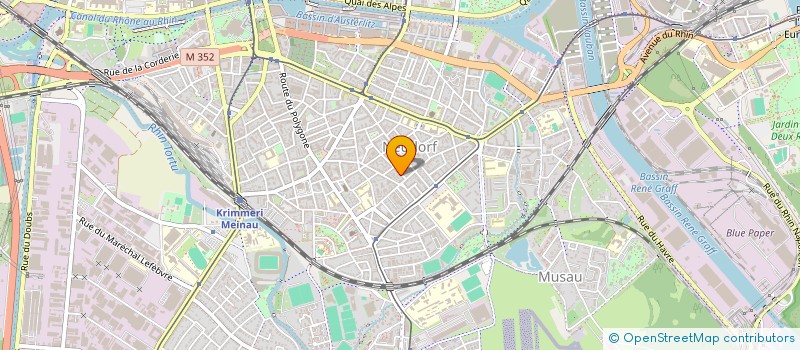 localisation de l'entreprise MONSIEUR HANS VON LOSSAU  STRASBOURG