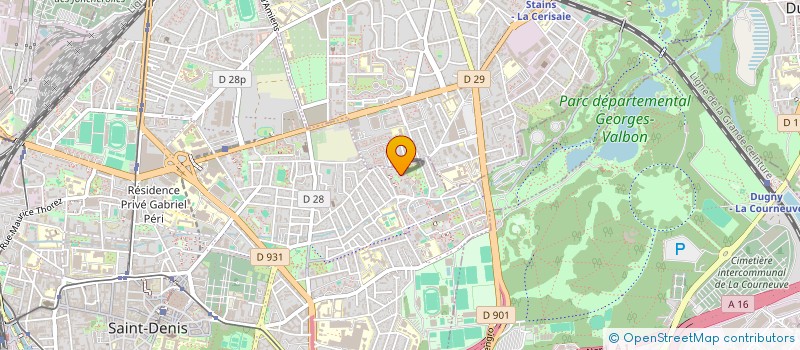 localisation de l'entreprise MONSIEUR HANSEN BILNY  SAINT-DENIS