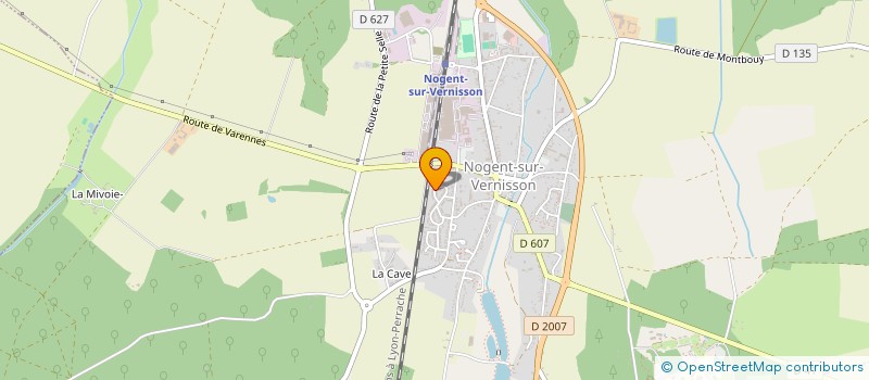 localisation de l'entreprise MONSIEUR HANTZ DUPAS à NOGENT-SUR-VERNISSON