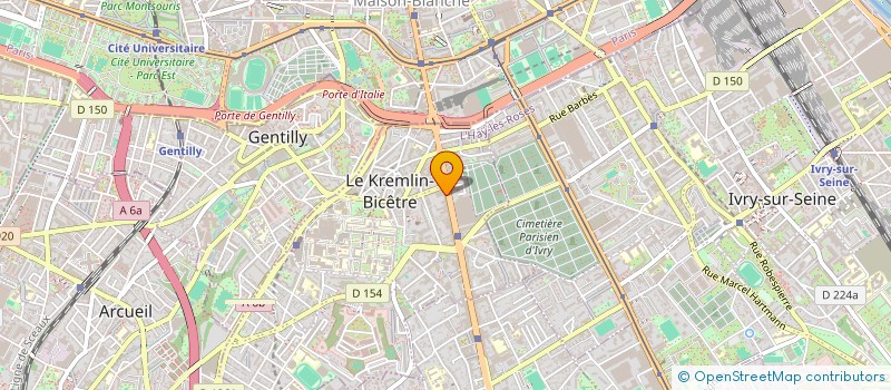 localisation de l'entreprise MONSIEUR HANY ABOUSEADA  LE KREMLIN-BICETRE