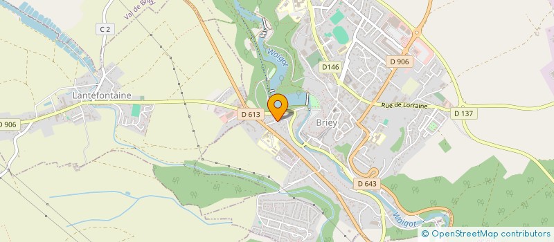 localisation de l'entreprise MONSIEUR HANY ALY  VAL DE BRIEY