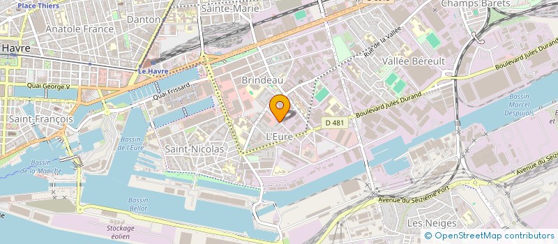 localisation de l'entreprise MONSIEUR HANZALA SUFIZADA  LE HAVRE