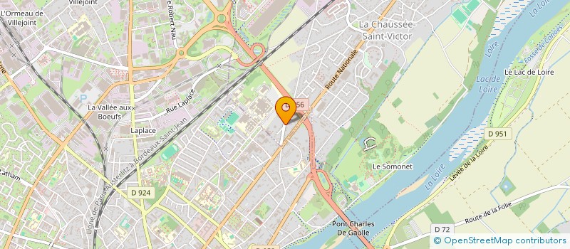 localisation de l'entreprise MONSIEUR HAO QIU  LA CHAUSSEE-SAINT-VICTOR