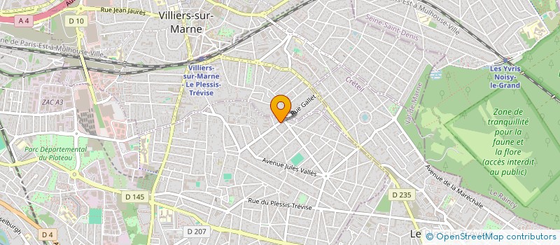 localisation de l'entreprise MONSIEUR HAOCHENG QIAN à CHAMPIGNY-SUR-MARNE