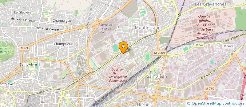 localisation de l'entreprise MONSIEUR HAOURI ASLI  CLERMONT-FERRAND