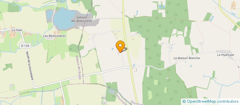 localisation de l'entreprise MONSIEUR HARALD CHABOT DE L'ALLIER  CANDE