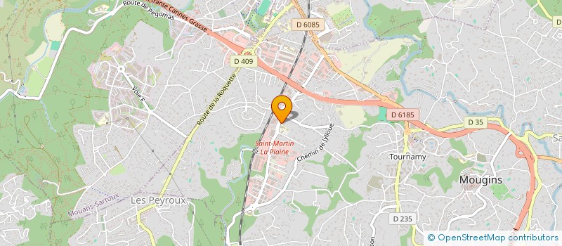 localisation de l'entreprise MONSIEUR HARALD UYTTERSPROT à MOUGINS