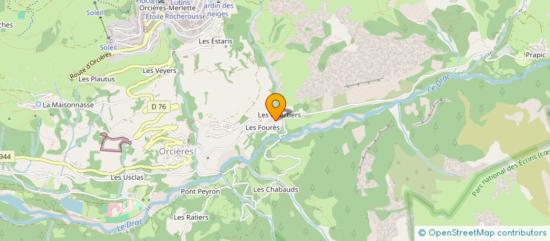 localisation de l'entreprise MONSIEUR HARALD VAN EETVELT à ORCIERES