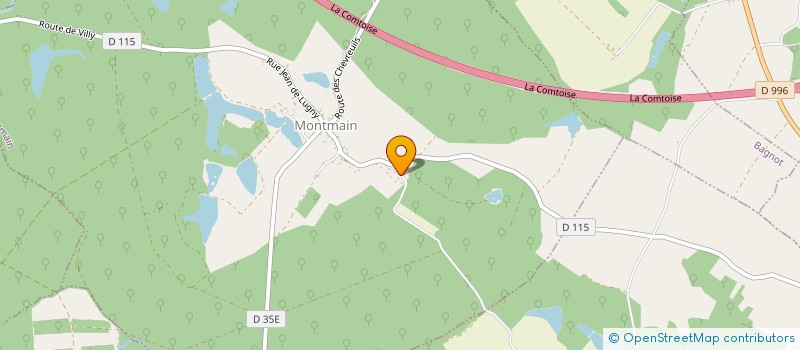 localisation de l'entreprise MONSIEUR HARDI TAOIKALI ABDALLAH  MONTMAIN