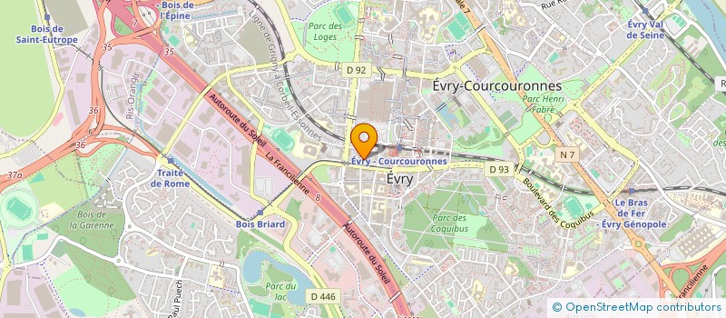 localisation de l'entreprise MONSIEUR HARDY MOHAMMED à EVRY-COURCOURONNES