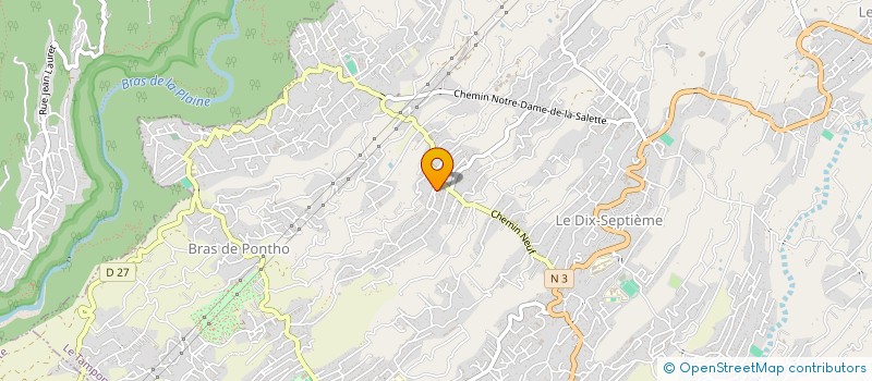 localisation de l'entreprise MONSIEUR HARENA RAKOTONIRINA  LE TAMPON