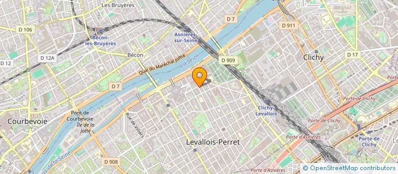localisation de l'entreprise MONSIEUR HARI PRASAD HARI PRASAD à LEVALLOIS-PERRET