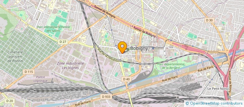 localisation de l'entreprise MONSIEUR HARIS LARABI à BOBIGNY