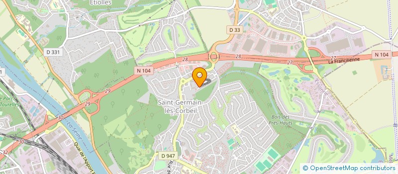 localisation de l'entreprise MONSIEUR HARIS OTMANE à SAINT-GERMAIN-LES-CORBEIL