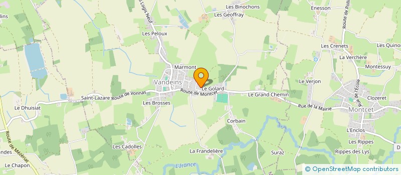 localisation de l'entreprise MONSIEUR HARIS PASIC  VANDEINS