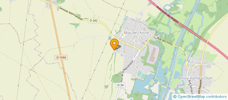 localisation de l'entreprise MONSIEUR HARIS SALIHOVIC à MOY-DE-L'AISNE