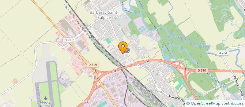 localisation de l'entreprise MONSIEUR HARIS TERZIC  BARBEREY-SAINT-SULPICE