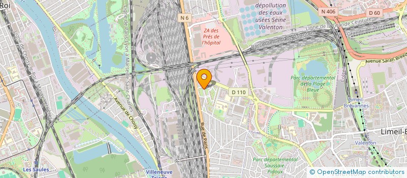 localisation de l'entreprise MONSIEUR HARISON PARKER  VILLENEUVE-SAINT-GEORGES