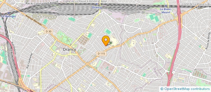 localisation de l'entreprise MONSIEUR HARMANJIT SINGH à DRANCY