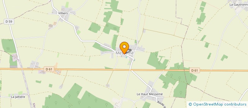 localisation de l'entreprise MONSIEUR HARMONY HERMANS  MESSEME