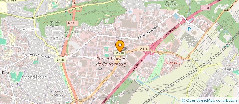 localisation de l'entreprise MONSIEUR HAROLD BELEKE à VILLEBON-SUR-YVETTE