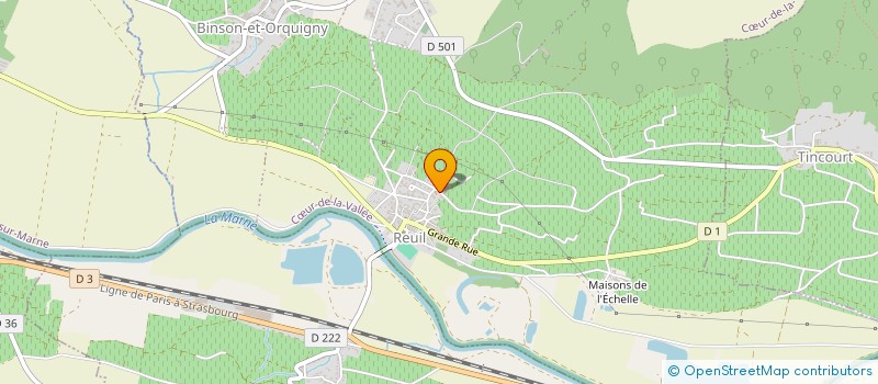 localisation de l'entreprise MONSIEUR HAROLD BRAUX  COEUR-DE-LA-VALLEE