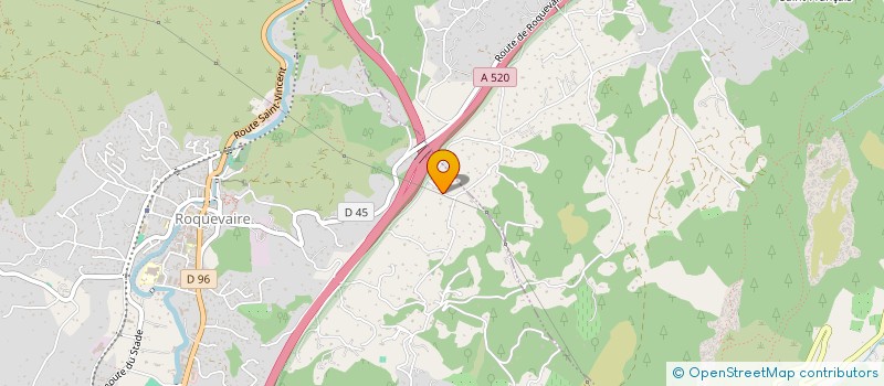 localisation de l'entreprise MONSIEUR HAROLD CARRODANO  ROQUEVAIRE