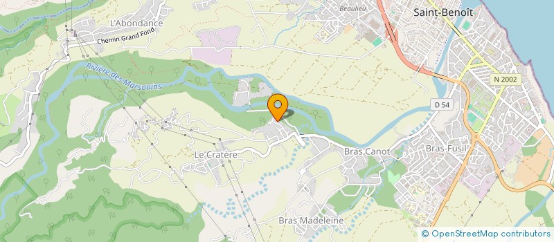 localisation de l'entreprise MONSIEUR HAROLD CEUS  SAINT-BENOIT