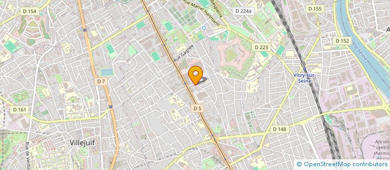 localisation de l'entreprise MONSIEUR HAROLD CLARISSE à VITRY-SUR-SEINE