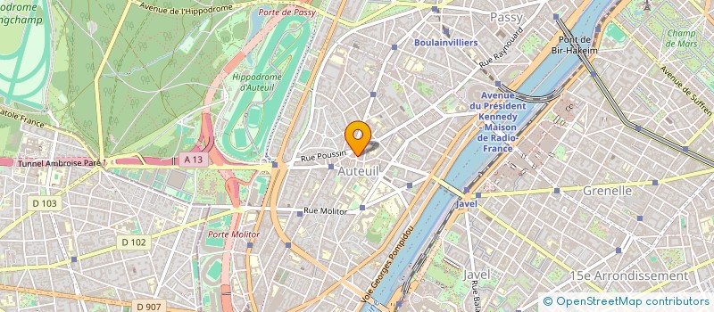 localisation de l'entreprise MONSIEUR HAROLD DEYDIER  PARIS