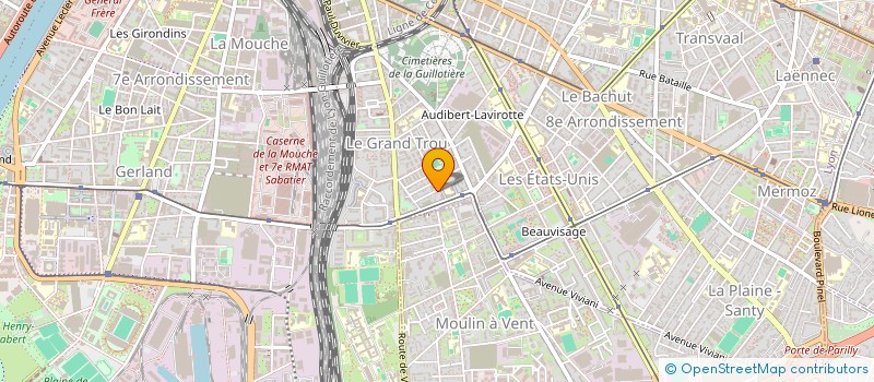 localisation de l'entreprise MONSIEUR HAROLD DUCREUX  LYON