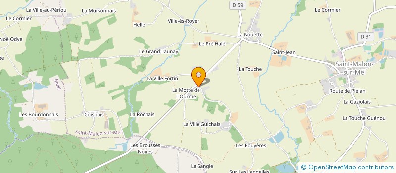 localisation de l'entreprise MONSIEUR HAROLD DUPRE à LA CHAPELLE-BLANCHE