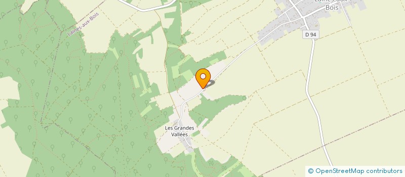 localisation de l'entreprise MONSIEUR HAROLD DUVAL  LAINES AUX BOIS